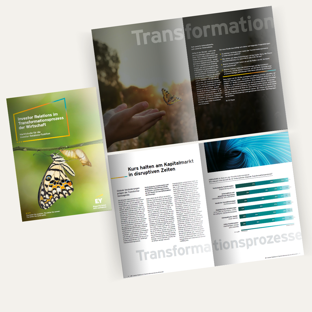 IR Spotlight: Investor Relations im Transformationsprozess der Wirtschaft