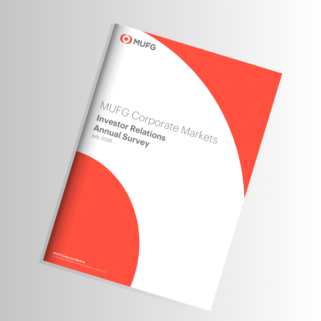 MUFG Corporate Markets 2026 Annual Investor Relations Survey